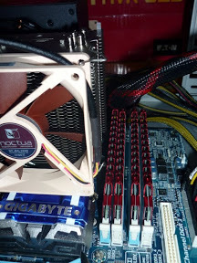RAM next to CPU and Fan