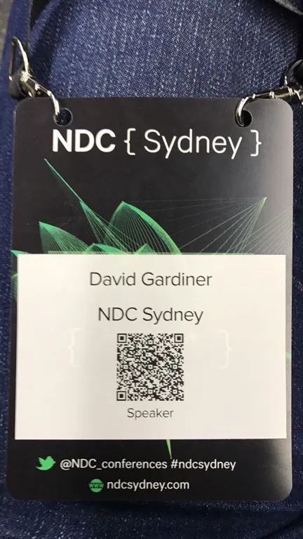 Delegate badge