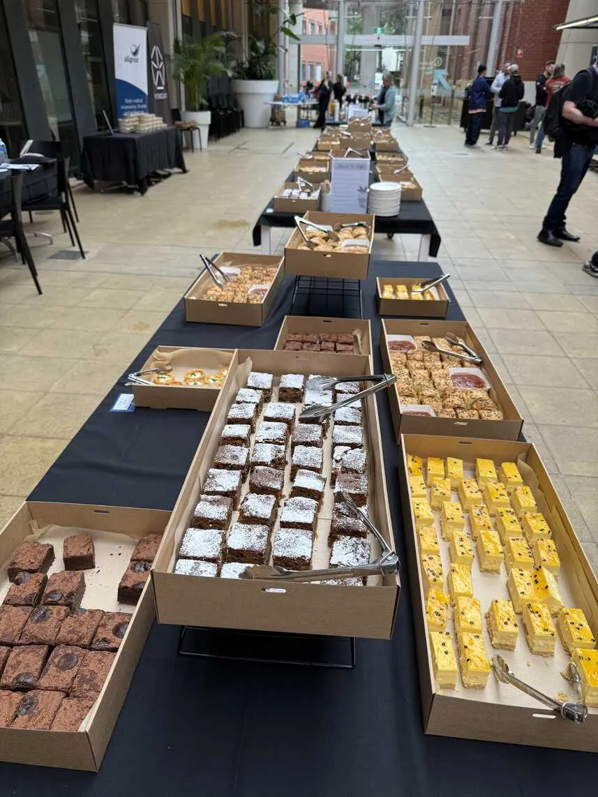 Afternoon tea all laid out ready