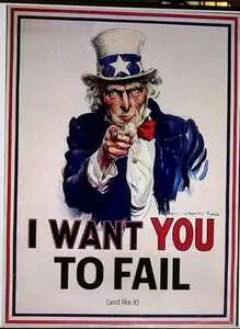 Slide: I want YOU to fail