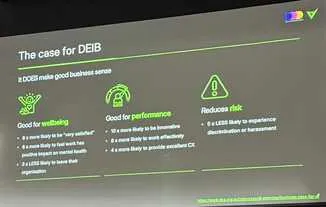 Slide: The case for DEIB