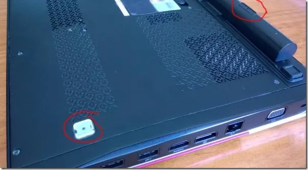 XPS 1645 underneath - worn feet