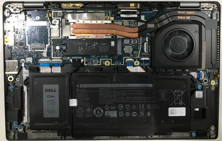 Dell Latitude 7420 insides