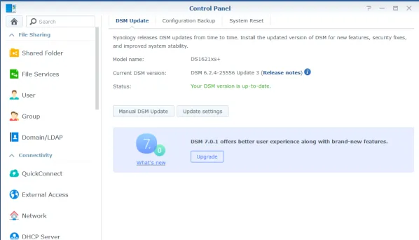 DSM 7 Update