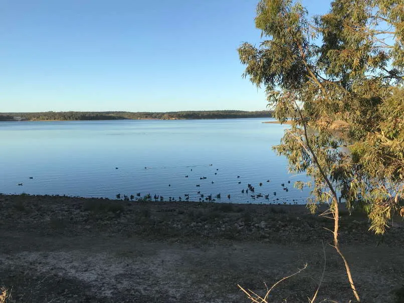 View across Happy Valley reservoir