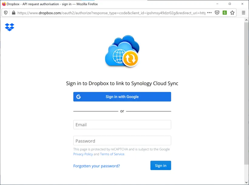 Synology Cloud Sync - Overview