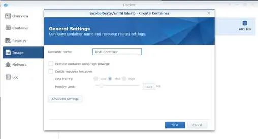 UniFi Controller screenshot