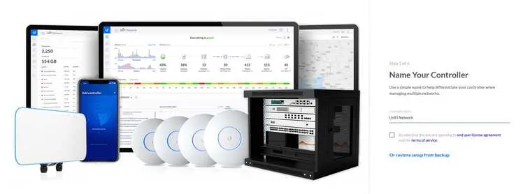 UniFi Controller screenshot
