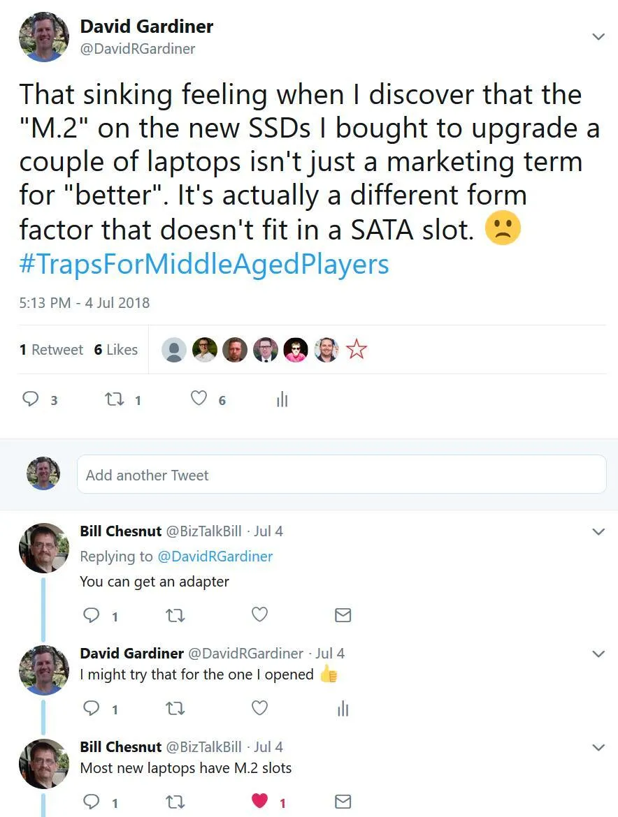 Twitter conversation