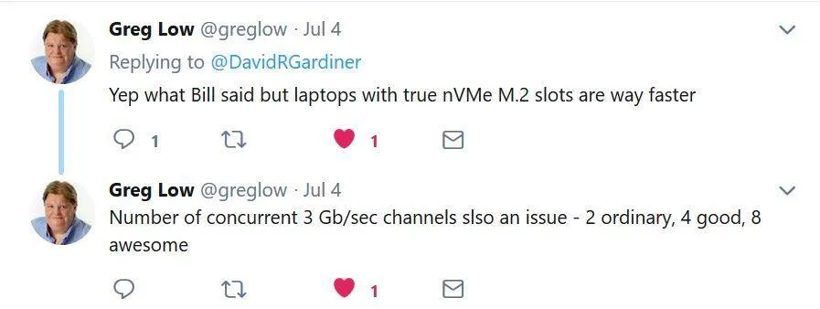 Twitter conversation