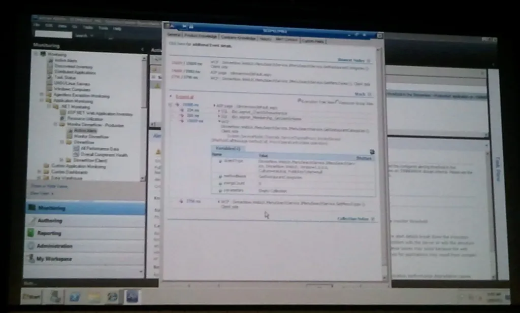 Operations Manager 2012 - application error example