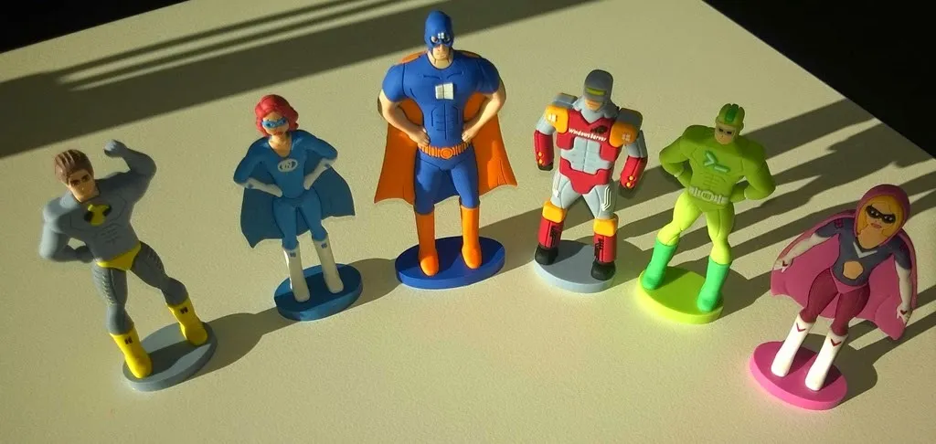 MVC Hero Figurines