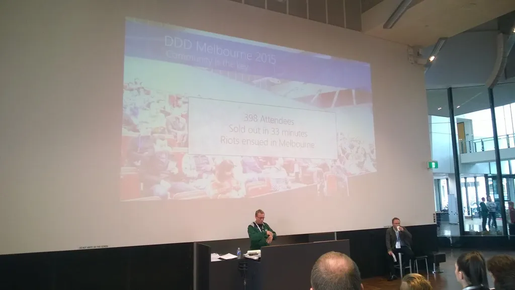Start of conference
