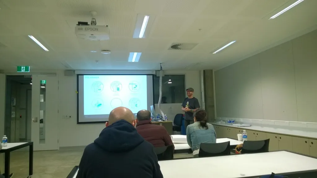 Philip presenting