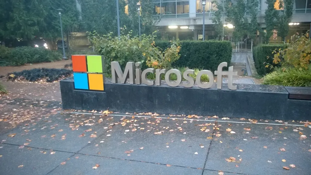 Microsoft sign