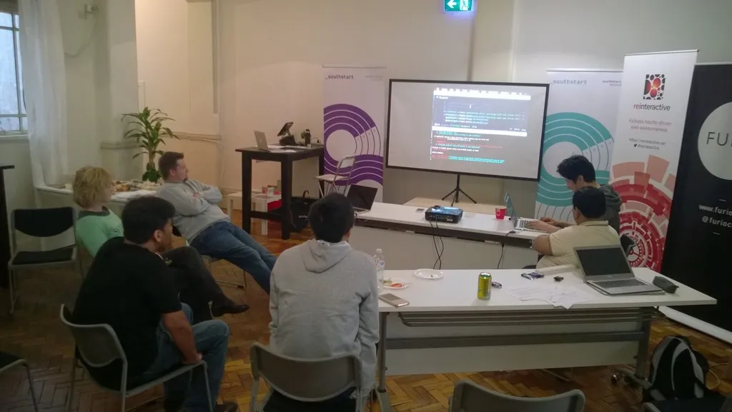 Richie taking us through The Game of Life in Ruby