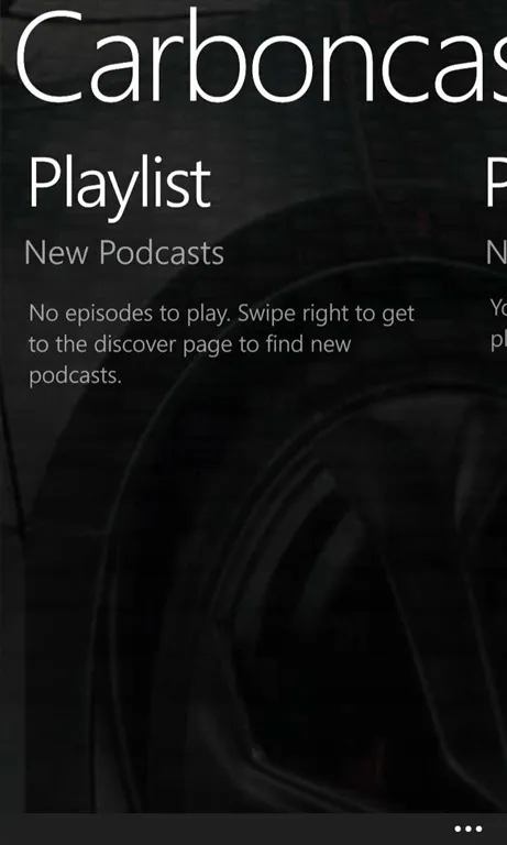 Carboncast app screenshot