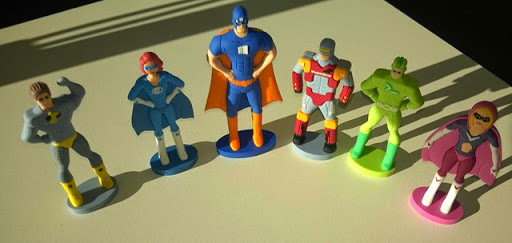 MVC Hero Figurines
