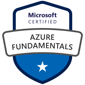 Azure fundamentals badge