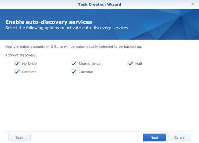 Enable auto-discovery services